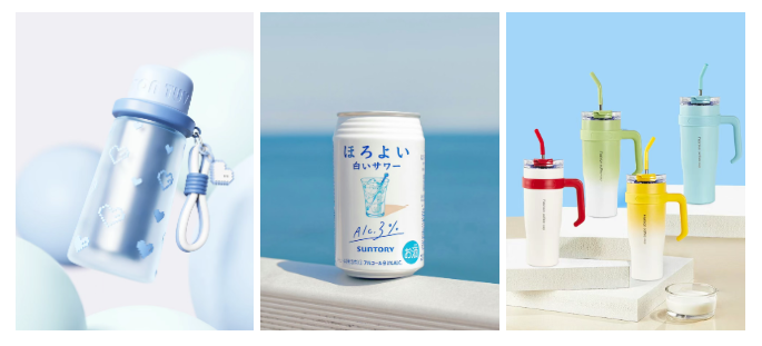 Custom printed stainless steel tumblers and beverage cans Custom printed stainless steel tumblers and beverage cans