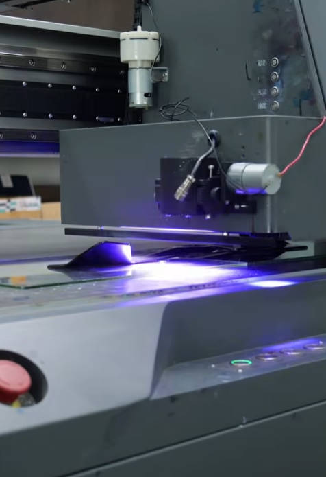 Watch how we add vibrant, precise details to iron plate using MEST Visual Positioning UV Printer!