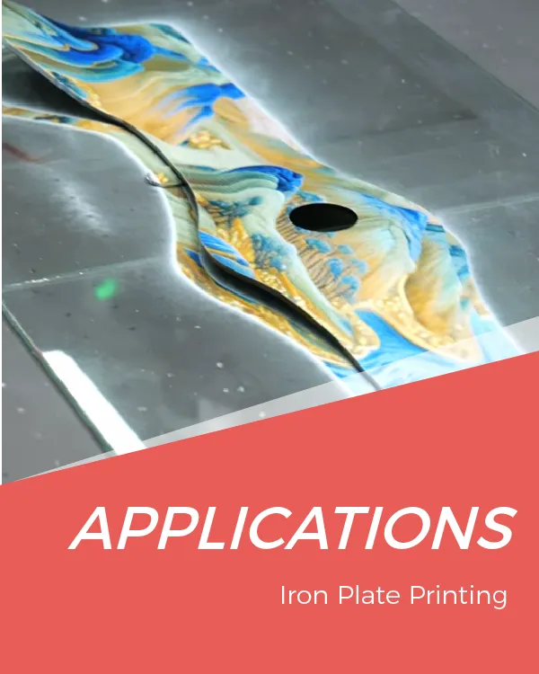 Watch how we add vibrant, precise details to iron plate using MEST Visual Positioning UV Printer!