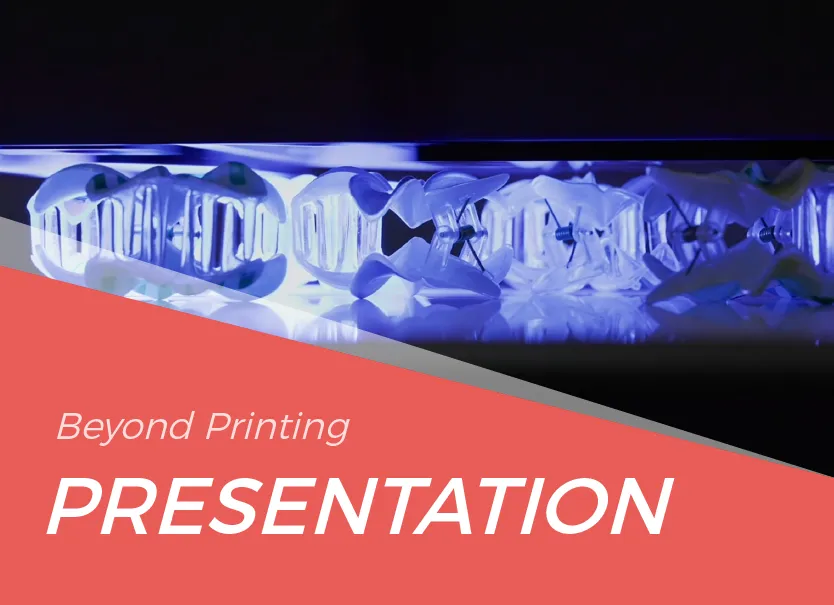 Not Just Printing. It’s Presentation.
