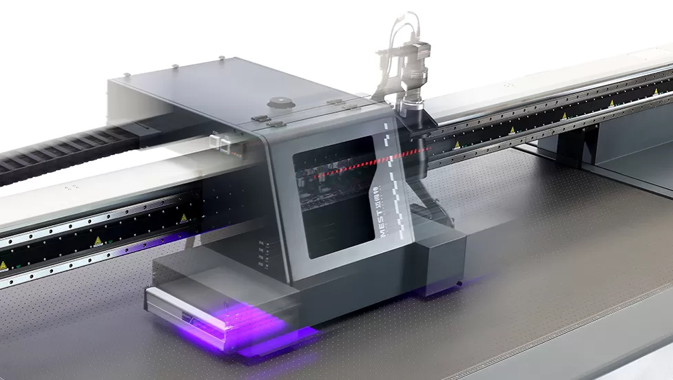 Wide Material Compatibility Enhanced by Visual Positioning